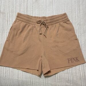 Victoria's Secret PINK Women's Tan Sweat Shorts